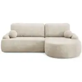 Lookway Runder Ecksofa CLEO II mit Schlafunktion rechts - Poso 105