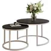Lookway Couchtisch-Set CIRI 2in1 MAT KASZMIR