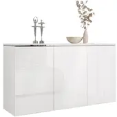 Lookway Dreitrügige Kommode AURORA SILVER 3D