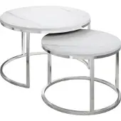 Lookway Runder Tisch 2in1 CIRI CHROM LEVANTO