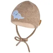 Sterntaler Beanie Saurier in braun mel. | Gr.: 33 cm