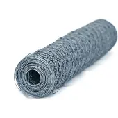 Windhager Voliere "für Hasen, Hühner und Vögel, Kleintiergeflecht verzinkt" Sechseck-Geflecht, Gittergröße 1 x 10 m oder 0,5 x 10 m