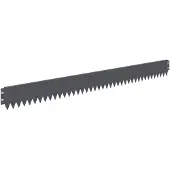 vidaXL Rasenkante 10 stk. 103 x 10 cm Stahl Anthrazit
