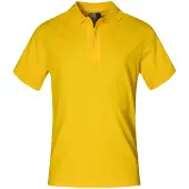 Promodoro Superior Poloshirt Plus Size Herren, Gelb, XXXL