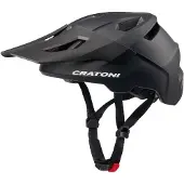 Cratoni WildCat Kinder MTB-Helm black matt S-M, 49-56 Zentimeter, 12 Belüftun...