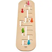 Selecta Spielzeug spiel Junior Wandgarderobe 74 cm natur