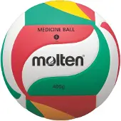 Molten V5M9000-M Volleyball-Hallenball, weiß/grün/rot/gelb, Größe 5