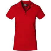 Promodoro Superior Poloshirt Damen, Rot, S