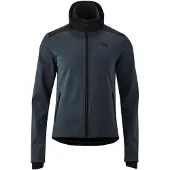 Gonso Herren Bike Softshell Hoodie Travo Herren 9400344 Schiefer XL