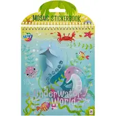 Creative Craft Group Luxuriöses Mosaik-Stickerbuch Unterwasserwelt
