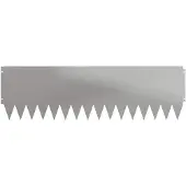 vidaXL Rasenkante 10 stk. 103 x 30 cm Stahl Silber