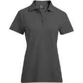 Promodoro Superior Poloshirt Damen, Stahlgrau, M