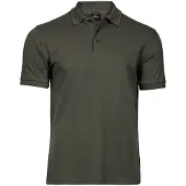 Tee Jays 1405 | Mens Luxury Stretch Poloshirt Herren - Farbe: Deep Green - Größe: L