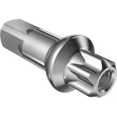 Dt Swiss Alu-Nippel Squorx Pro Head 15 mm Silber - präziser, montagefreundlic....