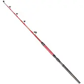 Hart Trolling-Rute Cimarron 1.78 m 80 Lbs mit ALPS Rollenführungen, Metallrollensitz und Kardanringen
