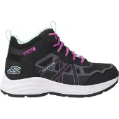 SKECHERS Mädchen Abenteuer Blitz Spaß Jagd wasserdichte Schuhe Black Aqua