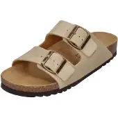 Scholl Damenschuhe Pantoletten JOSEPHINE - beige, Größe:37 EU