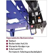 Elmag Hydraulische Werkstattpresse, 81811