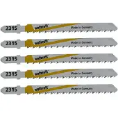 Wolfcraft GmbH 2365000, Stichsägeblatt, Spanholzplatte, Hartholz, Küchenarbeitsplatte, Kunststoff, Hochgeschwindigkeitsstahl (HSS), 7,5 cm, 2,5 mm, 3 cm