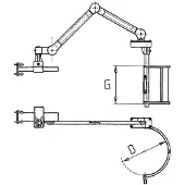 Elmag Universal-Späneschutz Ø 400mm, für Fräsmaschinen