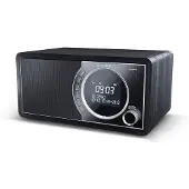 Sharp Tragbares Digitalradio DR-450 DAB+\/FM LCD Schwarz