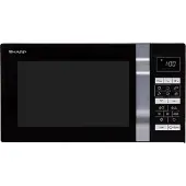 Sharp Home Appliances R760BK, Arbeitsplatte, Kombi-Mikrowelle, 23 l, 900 W, Eingebautes Display, Berührung