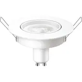 Philips Spot, Einbaustrahler, GU10, LED, 4000 K, 380 lm, Weiß