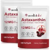 P-Beauty Astaxanthin Hochdosiert Antioxidans Immunsystem Algenextrakt 2x 120 Softgels VEGAN