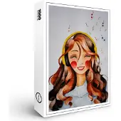 Raxxa Premium-Puzzle "Music makes us happy", 1000 Teile