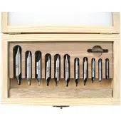 Elmag Zentrierbohrer-Set 12-tlg., 1,0 - 5,0 mm