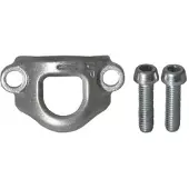Formula Rx Master Cylinder Clamp Kit Left Silver One Size