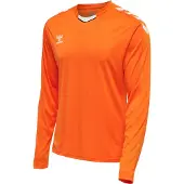 Hummel hmlCORE XK POLY JERSEY L/S KIDS, ORANGE TIGER, 116