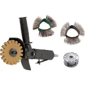 Elmag DL-Werkzeugpaket, bestehend aus: 1 Stk. DL-Universal-Reinigungs- & Schleifgerät EPS 460, 1 Stk. Trägerrad f. Bürsten 23 mm, 1 Stk. Drahtbürstenb