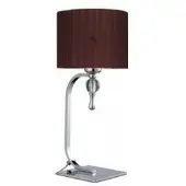 Azzardo Tischleuchte Impress, braun, AZ2903, E27, 1x60W, IP20, 33cm, braun