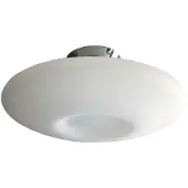 Azzardo AZ0281 PIRES Deckenleuchte 4x E27 60W ohne Leuchtmittel 60cm IP20, Chrom/Weiß