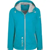 Pro-X ELEMENTS Damen-Leichtanorak LADY FLASH NEON TÜRKIS/SILVER 44