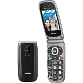 Brondi AMICO LEALE, Klappgehäuse, Dual-SIM, 6,1 cm (2.4"), 1,3 MP, 800 mAh, Schwarz