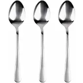 San Ignacio 3-teiliges Set. Natur Löffel aus recyceltem, glänzendem Edelstahl SG7767