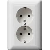 Gira Standard 55 Wandsteckdose (WCD-Schaltgeräte) - 078804