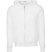 Bella+Canvas Sponge Fleece Kapuzenpullover mit Reissverschluss