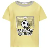 SATURNDAY 2-tlg. Outfit in Gelb / Grau | Gr.: 110