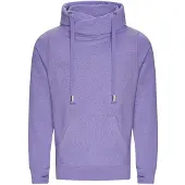 Just Hoods Cross Neck Hoodie