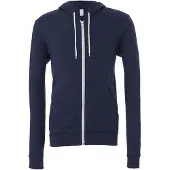 Bella+Canvas Sponge Fleece Kapuzenpullover mit Reissverschluss