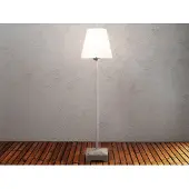 Meine Wunschleuchte Klassische LED Außenstehleuchte, Terrassenlampen & Balkonlampen Outdoor, Weiß