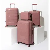 Jet Lag Madrid Puderrosa Koffer x4