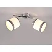 Meine Wunschleuchte LED Wandleuchten innen moderne Deckenleuchten Flur, Stofflampen schwenkbar Weiß