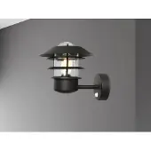 Elstead Lighting Helsingor Outdoor Wandleuchte schwarz HELSINGOR-PIR-BK
