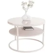 Lookway Couchtisch CIRI KASCHMIR Hochglanz mit Ablage