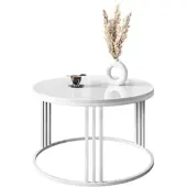 Lookway Runder Couchtisch LORI Hochglanz