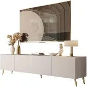 Lookway RTV-Schrank COLGANTE KASCHMIR 200 cm auf goldenen Beinen